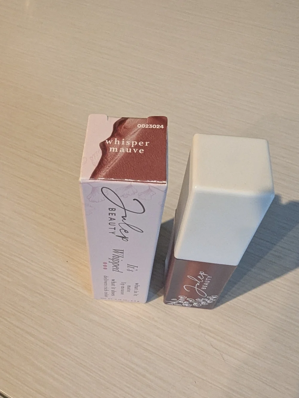 Julep It's Whipped Whisper Mauve Matte Lip Mousse, Rich Color, Full Size